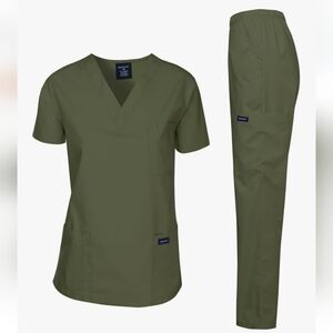 Cherokee Sage Green Medical Scrub Set